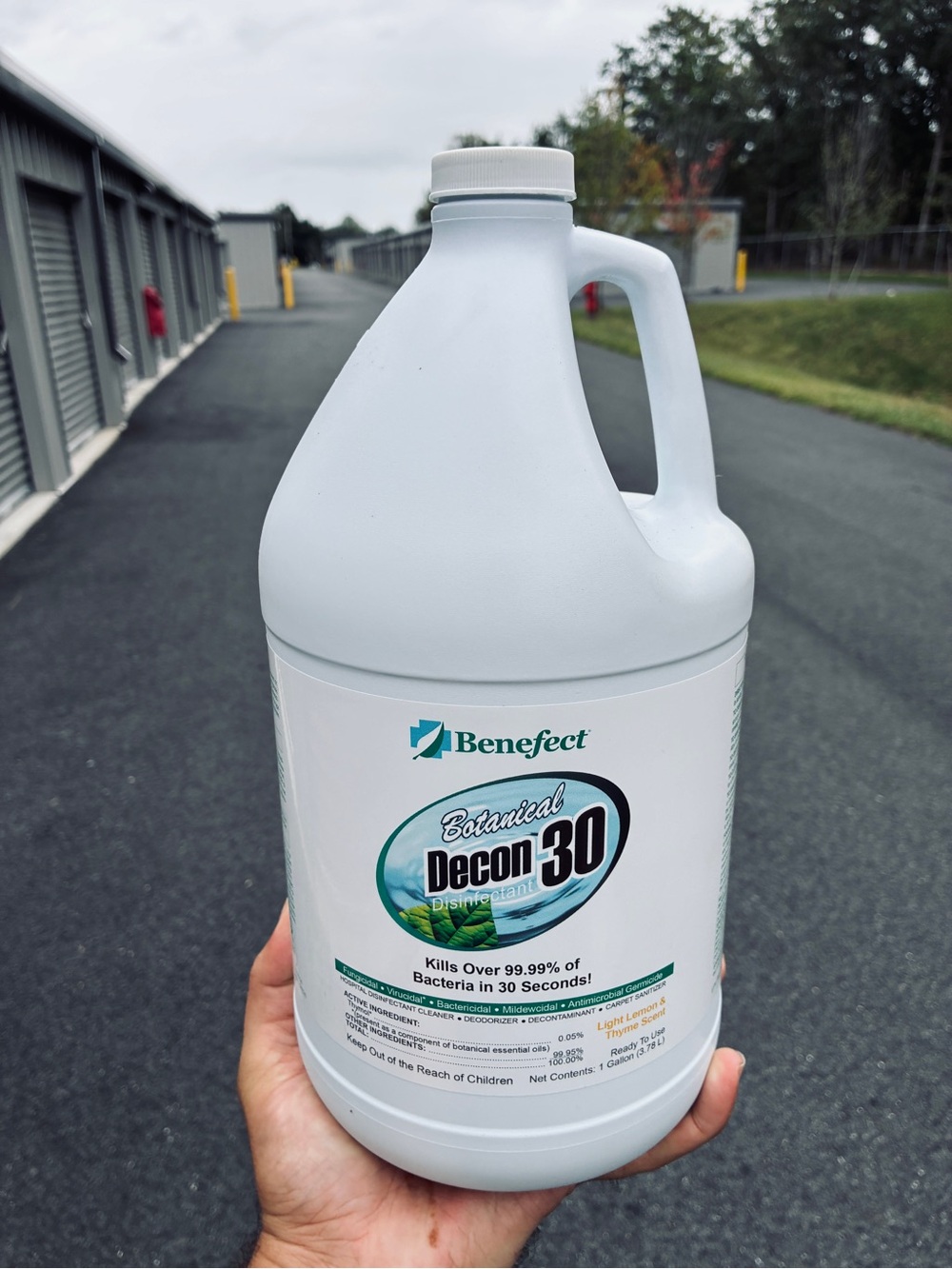 Benefect Botanical Decon 30 Disinfectant, 1 Gallon